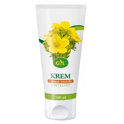 Miniaturka artykułu - Krem z olejem z wiesiołka p&oacute;łtłusty - 100 ml