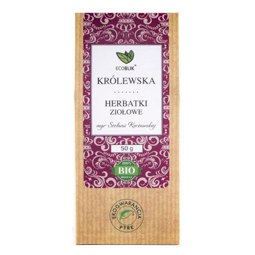Miniaturka artykułu - EcoBlik Kr&oacute;lewska herbatka ziołowa, 50g