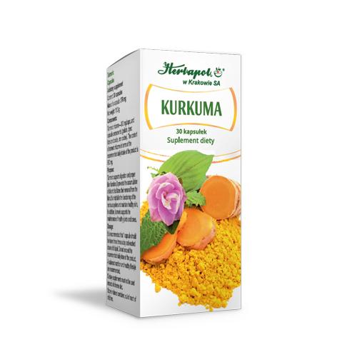 Miniaturka artykułu - Kurkuma, 30 kaps.