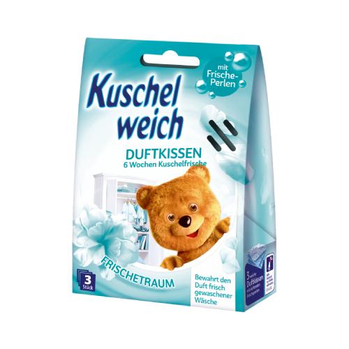 Miniaturka artykułu - Kuschelweich Saszetki zapachowe Frischetraum, 3 sztuki