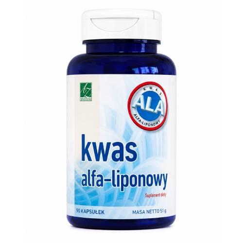 Miniaturka artykułu - KWAS ALFA - LIPONOWY - 90 kapsułek