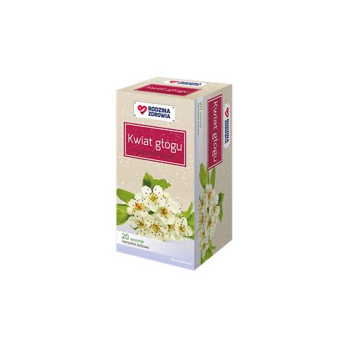 Miniaturka artykułu - Rodzina Zdrowia Kwiat Głogu Herbatka ziołowa, 20sasz.
