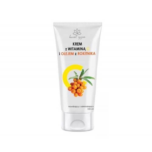Miniaturka artykułu - Kwiat Życia Krem z witaminą C i olejem z rokitnika, 100 ml