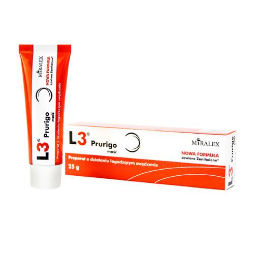 Zdjęcie produktu - L3 PRURIGO Maść - 25g