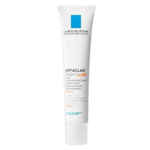 Miniaturka artykułu - LA ROCHE-POSAY EFFACLAR DUO+SPF 30 Krem przeciw niedoskonałościom, 40 ml