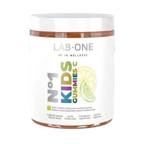 Miniaturka artykułu - Lab One Kidsgummies C żelki bez cukru, 60 szt.