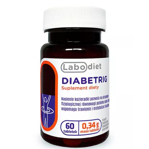 Miniaturka artykułu - LABODIET DIABETRIG, 60 tabletek