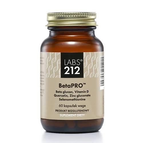Miniaturka artykułu - Labs212 BetaPRO Beta glukany, 60 kaps.