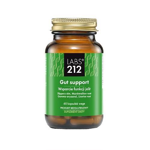 Miniaturka artykułu - Labs212 Gut Support Wsparcie jelit, 60 kaps.