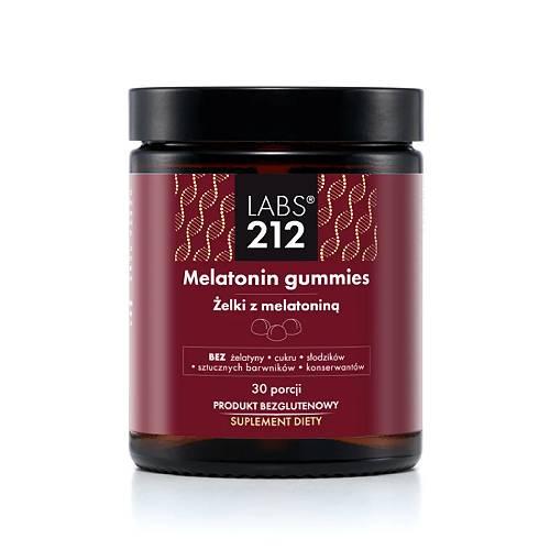 Miniaturka artykułu - Labs212 Melatonin gummies żelki, 30 szt 