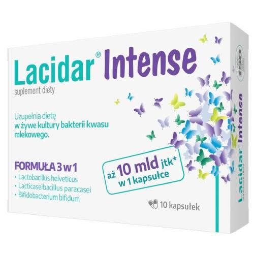 Miniaturka artykułu - Lacidar Intense, 10 kaps.