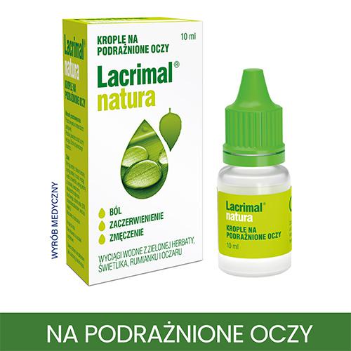 Miniaturka artykułu - Lacrimal natura krople do oczu - 10 ml