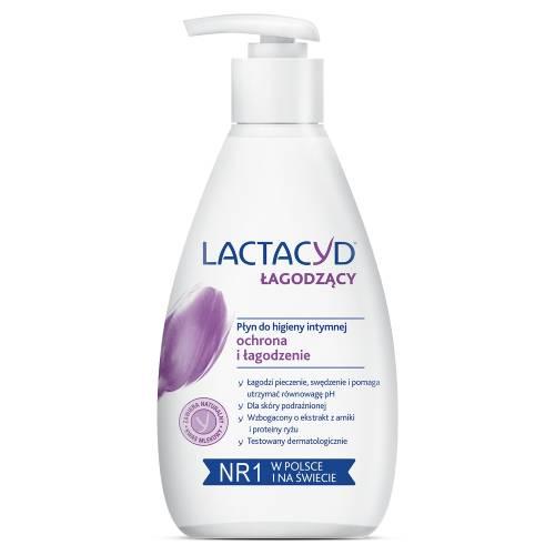 Miniaturka artykułu - Lactacyd Płyn do higieny intymnej łagodzący, 200 ml
