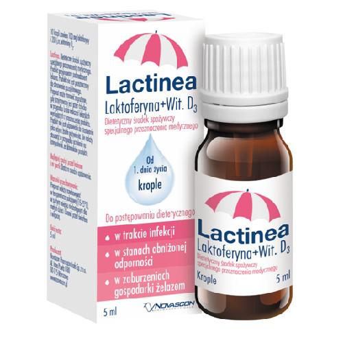 Miniaturka artykułu - Lactinea krople - 5 ml