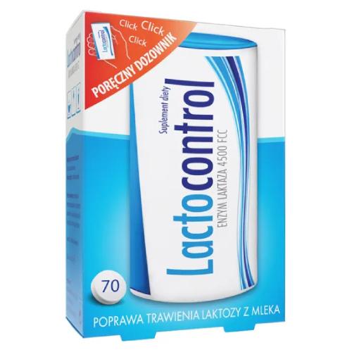 Miniaturka artykułu - Lactocontrol - 70 tabletek powlekanych.