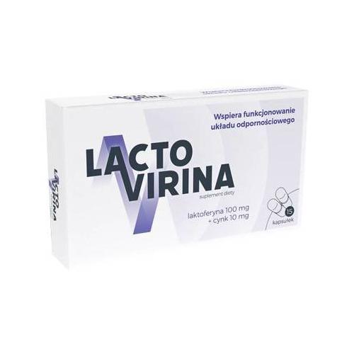 Miniaturka artykułu - Lactovirina, 15 kaps.