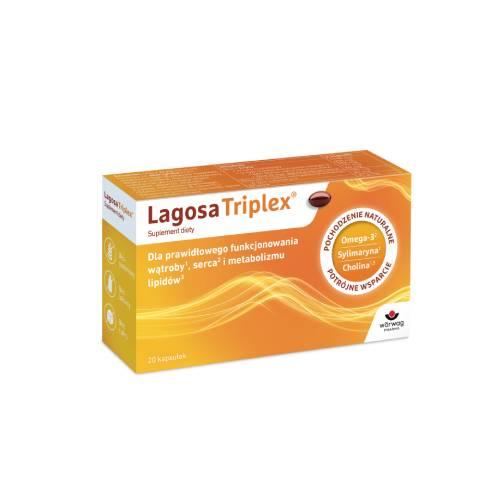 Miniaturka artykułu - Lagosa Triplex, 20 kaps.