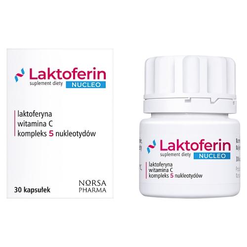 Miniaturka artykułu - Laktoferin Nucleo, 30 kapsułek