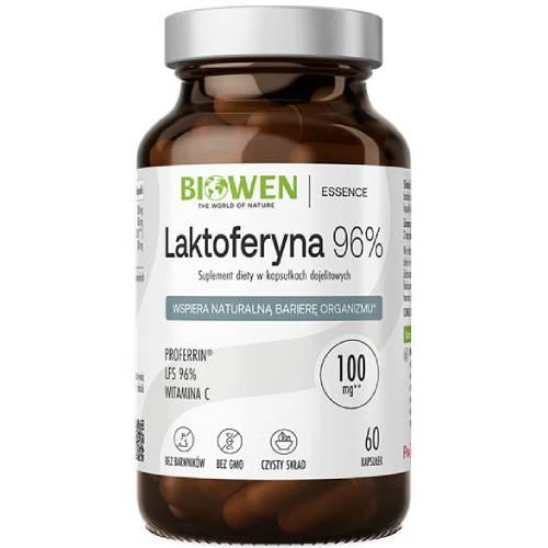 Miniaturka artykułu - Biowen Laktoferyna 96%, 60 kaps.