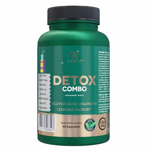 Miniaturka artykułu - LANCO NUTRITIONS Detox Combo, 60 kaps.