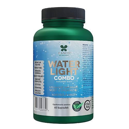Miniaturka artykułu - LANCO NUTRITIONS Water Light Combo Usuwanie nadmiaru wody z organizmu, 60 kaps.