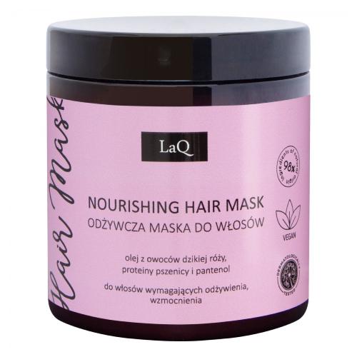 LaQ Odżywcza maska do włos&oacute;w Piwonia, 250ml