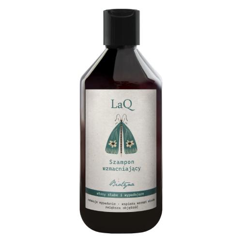 LaQ Szampon wzmacniający z biotyną do włos&oacute;w słabych i wypadających, 300 ml