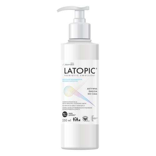 Miniaturka artykułu - Latopic aktywna emulsja do ciała, 250ml