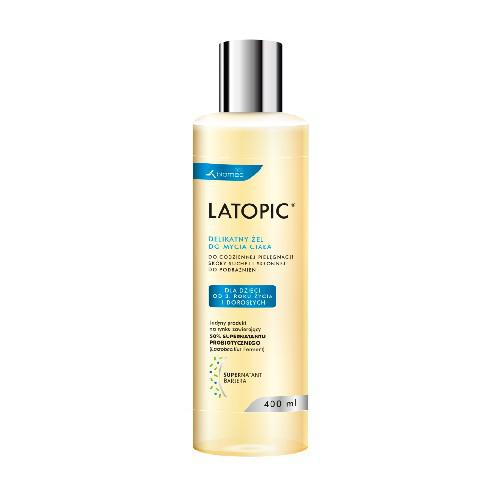 Miniaturka artykułu - LATOPIC delikatny żel do mycia ciała, 400ml