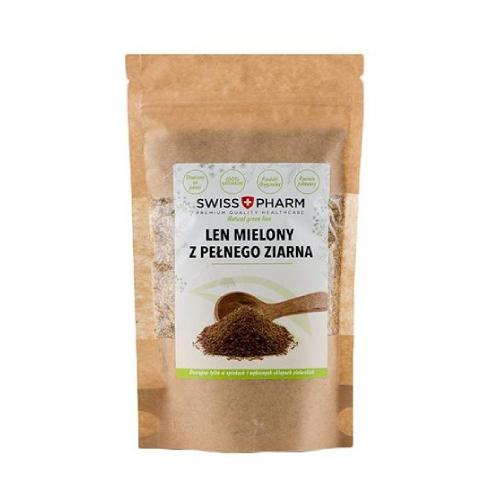 LEN Mielony brązowy z pełnego ziarna, 400g