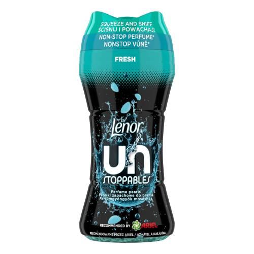 Miniaturka artykułu - Lenor Perełki zapachowe do prania Unstoppables Fresh, 195 g