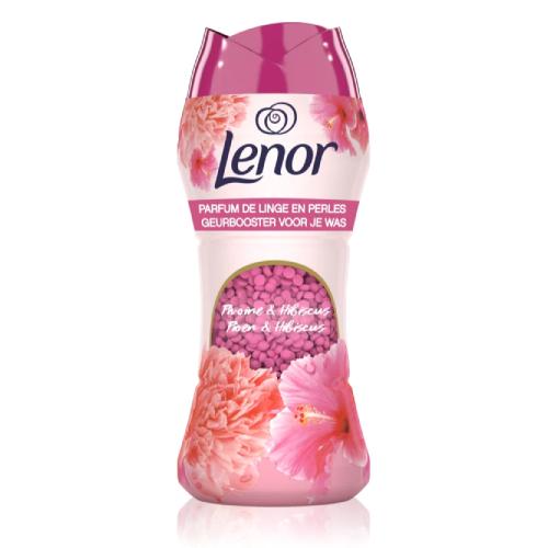 Miniaturka artykułu - LENOR Perełki zapachowe do prania Piwonia & Hibiskus, 210 g