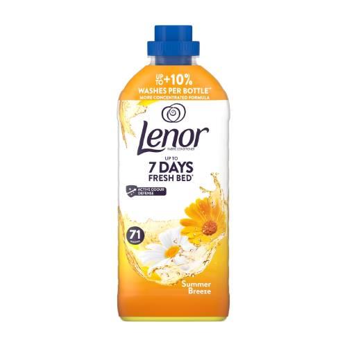 Miniaturka artykułu - Lenor Summer Breeze Płyn do płukania tkanin 71 prań, 1,491 l