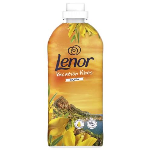 Miniaturka artykułu - LENOR Płyn do płukania tkanin Vacation Vibes Silica, 1,2 l