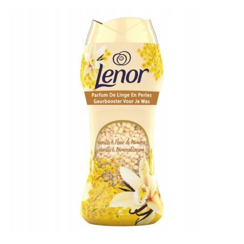 Miniaturka artykułu - LENOR Perełki zapachowe do prania Vanille & Fleur de Mimosa, 210g
