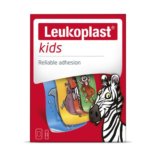 Miniaturka artykułu - Leukoplast Kids Plastry dla dzieci, 12 szt.