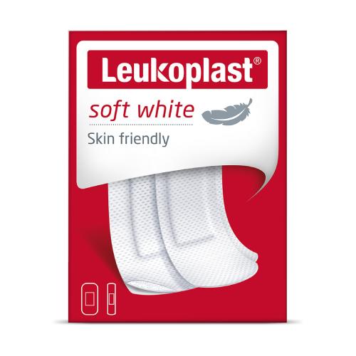 Miniaturka artykułu - Leukoplast soft white Plaster z opatrunkiem, 20 szt.