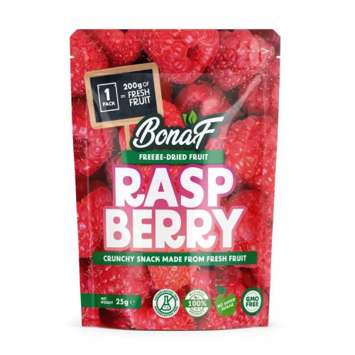 Miniaturka artykułu - Bonaf Liofilizowane Maliny, 25 g