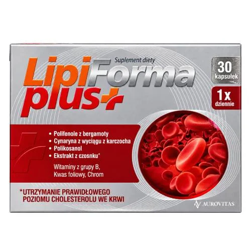 Miniaturka artykułu - LipiForma Plus, 30 kaps.