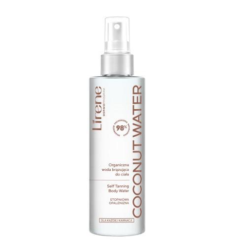 Miniaturka artykułu - LIRENE COCONUT WATER Organiczna woda brązująca, 200ml