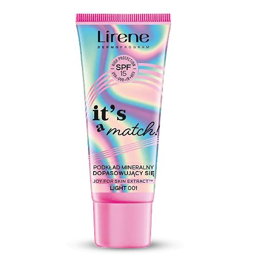 LIRENE It's a match LIGHT Mineralny podkład do twarzy 001, 30 ml