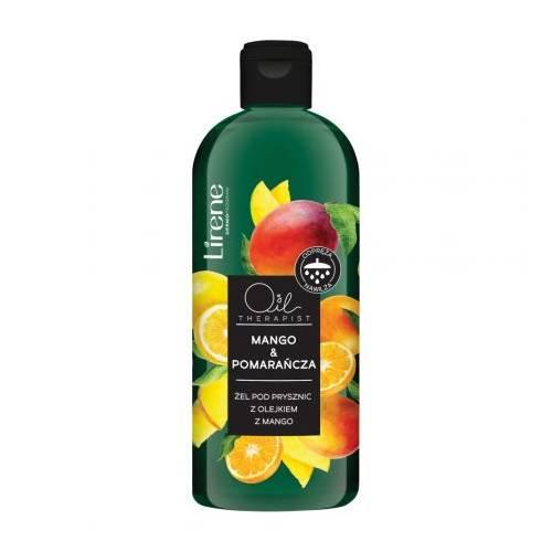 LIRENE Oil Therapist Żel pod prysznic Mango & Pomarańcza, 400ml