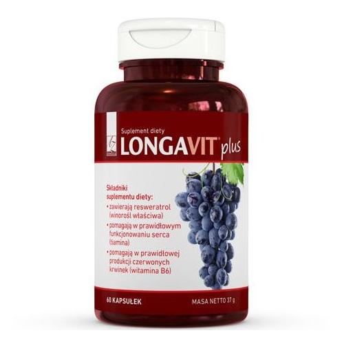 Longavit plus - 60 kapsułek