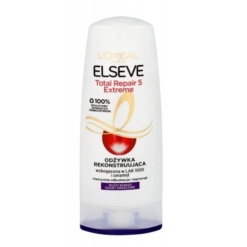 Miniaturka artykułu - L'OREAL ELSEVE Total Repair 5 Extreme Odżywka rekonstruująca do włos&oacute;w, 200ml
