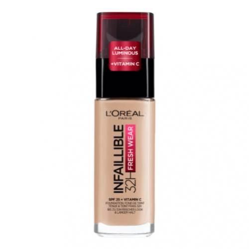 Miniaturka artykułu - L'OREAL INFALLIBLE Fresh Wear 110 Podkład do twarzy, 30ml