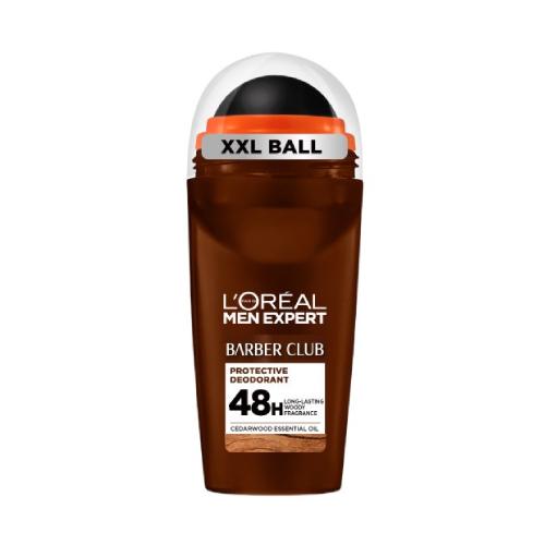 Miniaturka artykułu - L'Or&eacute;al Men Expert Barber Club Antyperspirant w kulce dla mężczyzn, 50 ml