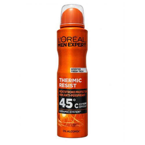 Miniaturka artykułu - L'oreal Men Expert Thermic Resist Antyperspirant w sprayu dla mężczyzn, 150 ml