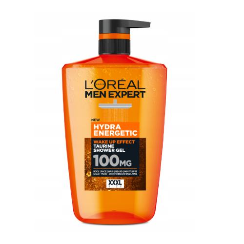 Miniaturka artykułu - L'Or&eacute;al Men Expert Hydra Energetic Żel pod Prysznic z tauryną, 1000 ml