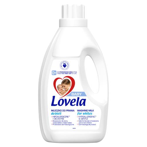 Miniaturka artykułu - Lovela Baby Mleczko do prania białych tkanin, 2,9 l