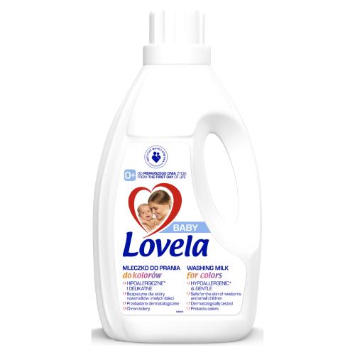 Miniaturka artykułu - LOVELA Baby Mleczko do prania kolorowych tkanin, 2,9 l